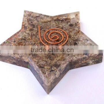 Blue Aventurine Orgone 5 Pointed Star : Supplier Orgone Product