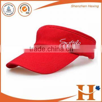 Cool Fashion Transparent Visor Cap Wholesale Golf Visor Hat photo-4