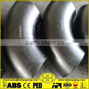 butt weld sch40 carbon steel 90 degree lr/sr pipe elbow