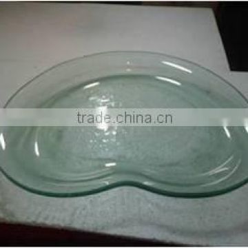 handmade solid glass plate