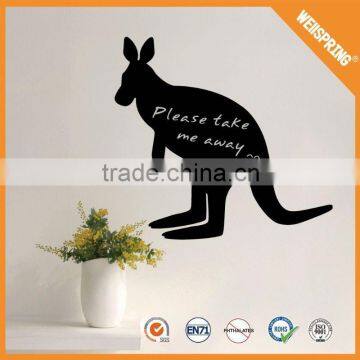 Best discounts wall sticker home decor kangaroo design black wall sticker