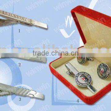 tie clip cufflink with box