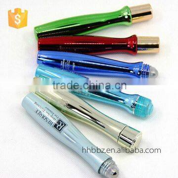 15ml no leakage metal color luxury roll on bottles for perfume