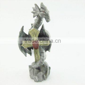 YLCT13 custom shape aluminium animal figure toy,zinc die casting figure toy,metal action figure toy