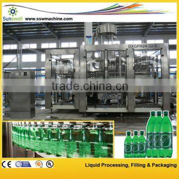 glass bottle soft drink production line