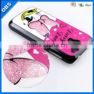 2014 new design rhinestone mobile phone case for samsung(OBS-M4003)