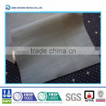 100% polyester fire retardant plaid fabric for chair cover