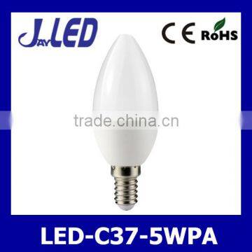 led candle bulb E14 5w bulb