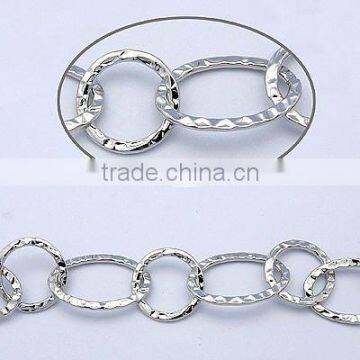 Handmade Brass Mother-Son Jewelry Flat Chains Wholesale(KK-CK341)