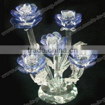 Artistic crystal Wedding Decoration crystal lotus flower                        
                                                Quality Choice