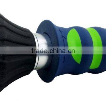 Fireman's Style Hose Nozzle, zinc threaded end, flow hose nozzle