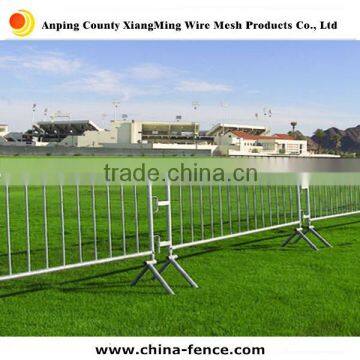 Factory directly sale galvanized crowd control Barricade Portable Fence