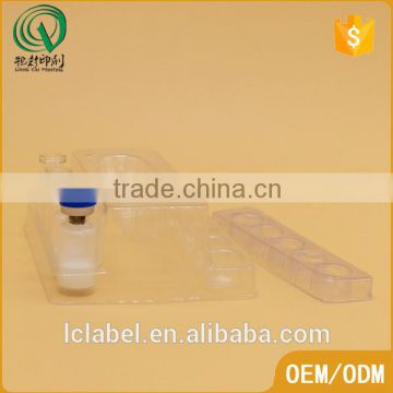 Disposable plastic vials tray antibiotics vials plastic tray for ampoule vial