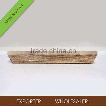 Woven natural rattan tray/ Best wholesale serving trays - 60x13xH9