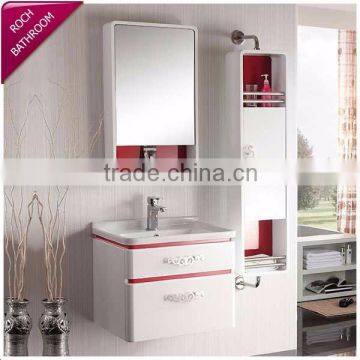 ROCH 2011 Designer Red Waterproof Lacquer Bathroom Cabinet