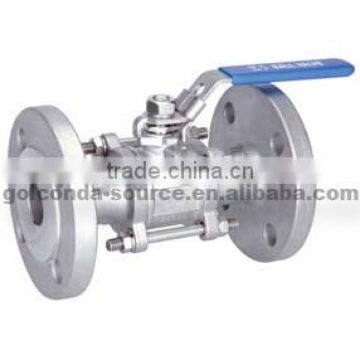 1/2" - 4" 3PC FLANGED S.S. BALL VALVE (GS-7120Z)