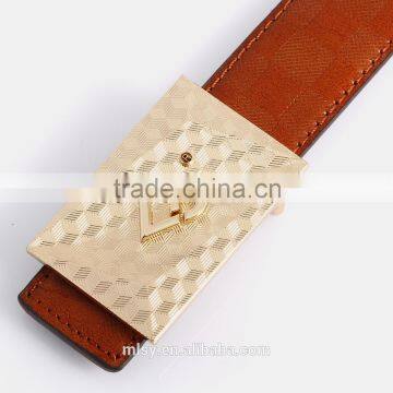 Men Leather Belts With Removable Buckles Men Belt Buckles Automatic Buckle Leather Belt photo-3