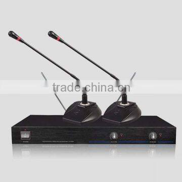 CMS-V102 Conference System 2 Channel VHF hands free Wireless Microphone