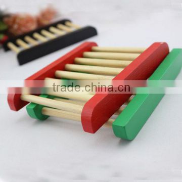 Newest Fashion colorful handmade wooden facny Soap Box