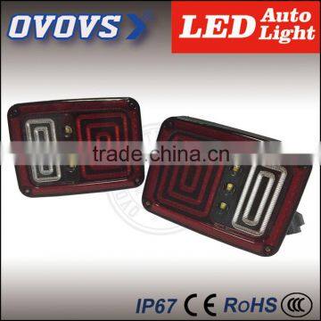 OVOVS Quality High Intensity Rohs Certified Round Led Tail Light For Trailer