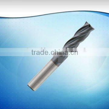 Long neck carbide end milling cutter- TiAlN