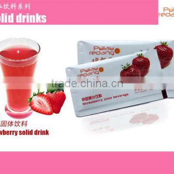 Strawberry instant solid powder, good taste and best price