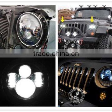 7'' Head Light for Jeep Wrangler 7'' Led High Low Beam 4x4 Led Headlight 7inch photo-5