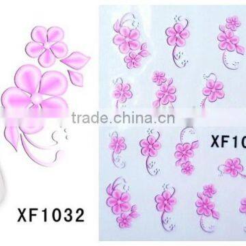 Beauty Water Transfer Stickers Nail Art Tips DIY Flowers Decals Sticker