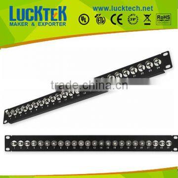 24 ports BNC keystone jack Patch Panel