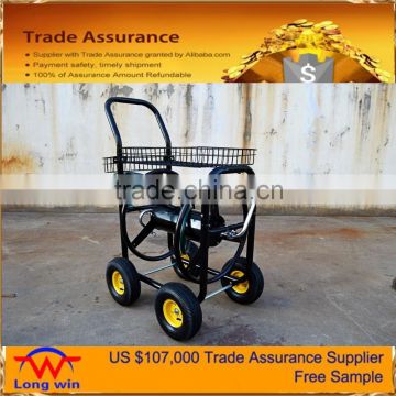 US $107,000 Trade Assurance 300 Feet Garden Water Hose Reel Cart