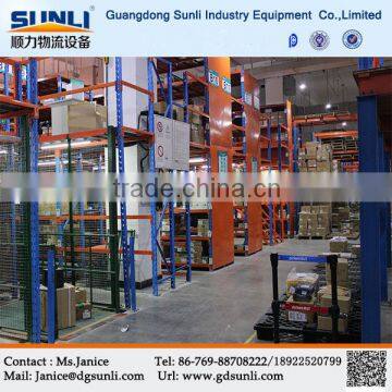 Q235 Warehouse Steel Floor Rack Mezzanine photo-3