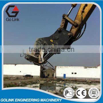 hydraulic concrete crusher pulverizer for excavator