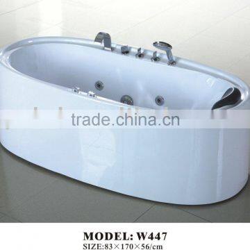 ABS massage whirlpool bathtub for one person (W447)