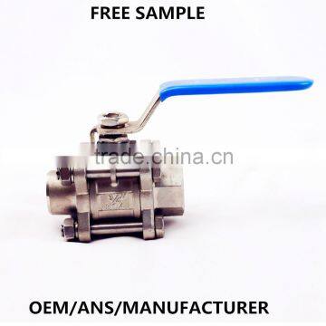 Stainless Steel 2PC Ball Valve, Threaded End, 1000PSI WOG Quality Choice photo-3