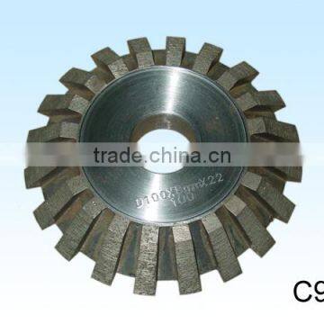 Diamond 45 degree miter wheel SS