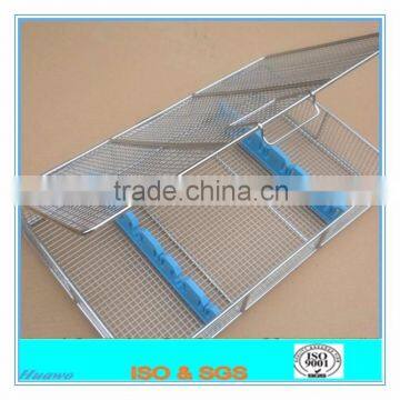 lowest price stainless steel hospital disinfection baskets sterilization baskets