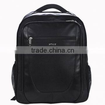 2014 black pvc laptop backpack 8033A140006