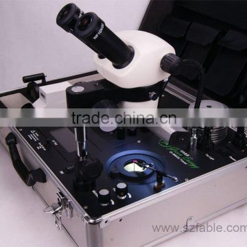 Portable Multi-Functional Jewelry and Gem Identification Travel Lab with 16 kinds of Identification Instruments