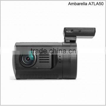 Newest Mini 0806 Car DVR Recorder with Ambarella A7LA50 scheme full hd 1296p car dvr camera