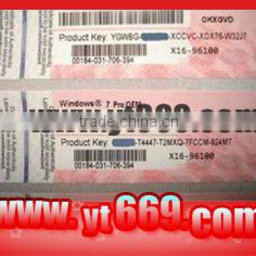 Barcode Tamper Evident Sticker Label