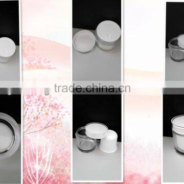 acrylic skin cream jar/high end cosmetic jar