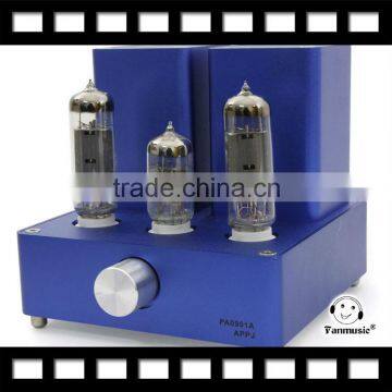 2012 NEW version APPJ PA0901A EL84+12AX7 mini tube amp blue tube amplifier