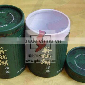 Matt lamination,stamping printing handling and paper material graduated certificate paper packaging tube box