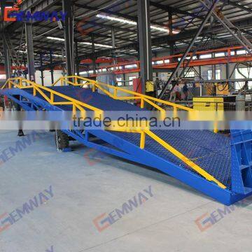 Hydraulic movable loading ramp for sale