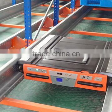 Heavy duty cold room Radio Shuttle Control pallet rack system