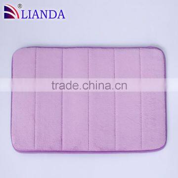 Memory Foam Bath Rug Soft Bath Mat Non-slip Anti-bacterial Bathroom Mat photo-4
