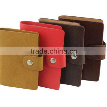 Business pu leather name card holder