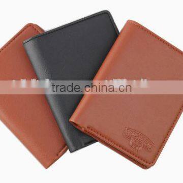 high quality leather wallet with photo window