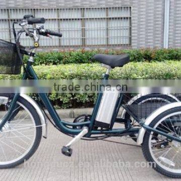 36v 250w big wheel electric tricycle