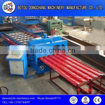 Steel Profile Roof Sheet Cold Roll Forming Machine